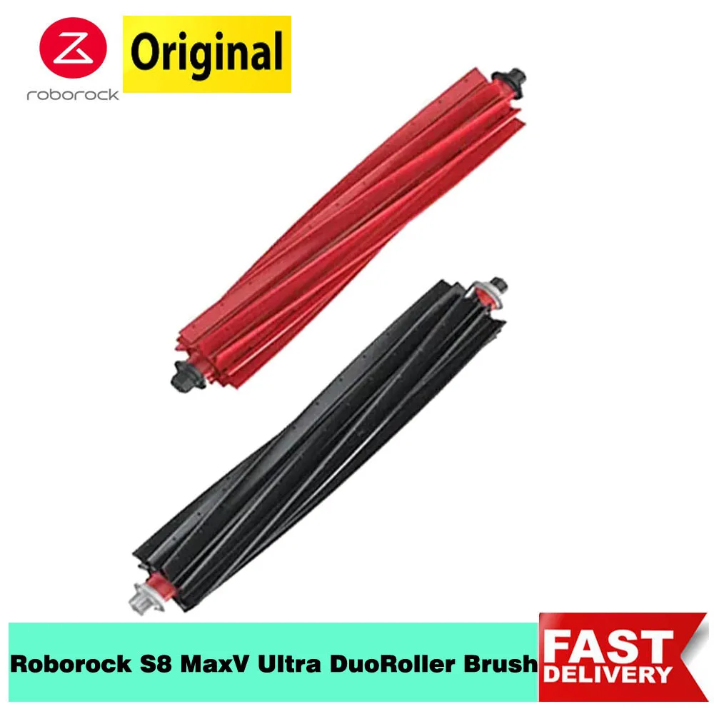 

Original Roborock S8 MaxV Ultra DuoRoller Brush Accessory S8 Max Ultra Vacuum Cleaner Spare Parts Detachable Main Rubber Brush