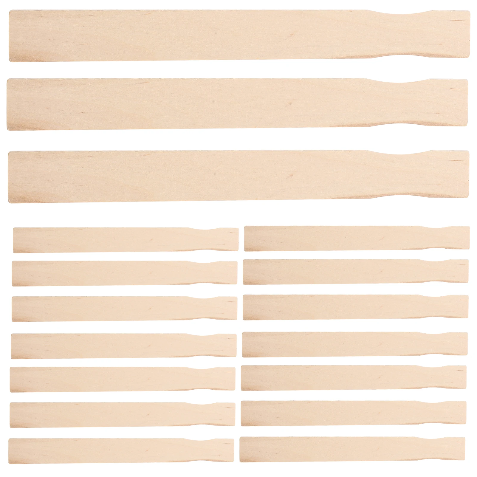 

30pcs Paint Stirring Sticks 230x28x3mm Wood Mixing Rods for Paint Craft Decor Reusable Tools Lightweight Efficient