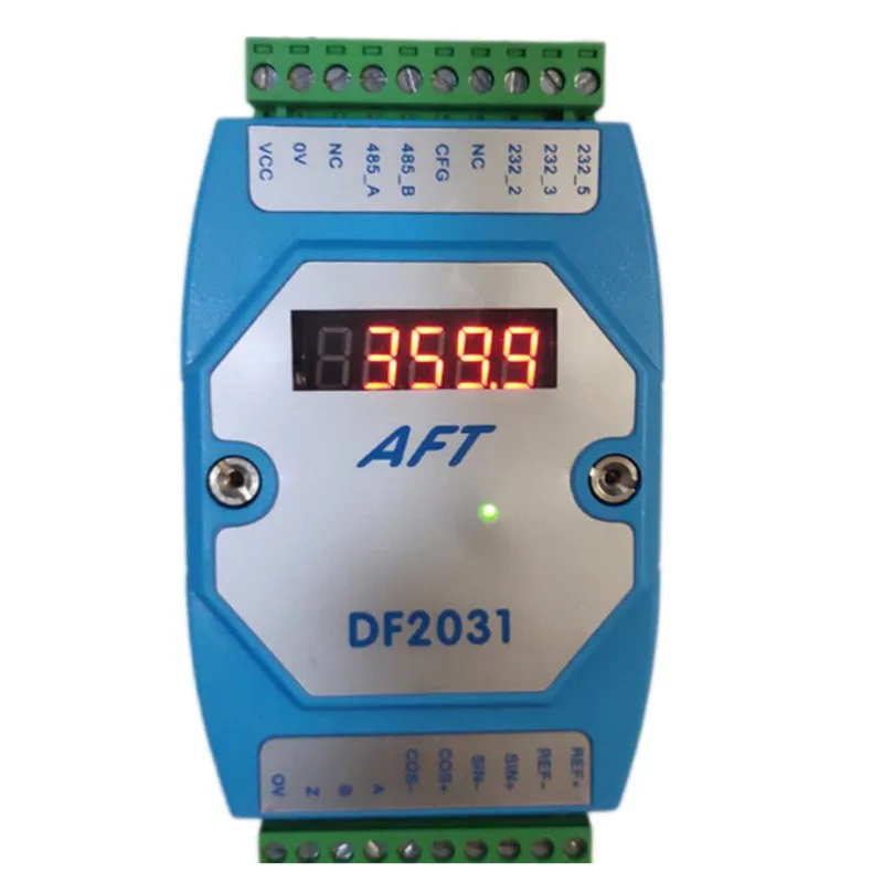 Drehtransformator-Decoderplatine, Servomotor, Nullerer, DF2031, Winkelanzeige, drehbarer variabler Decoder