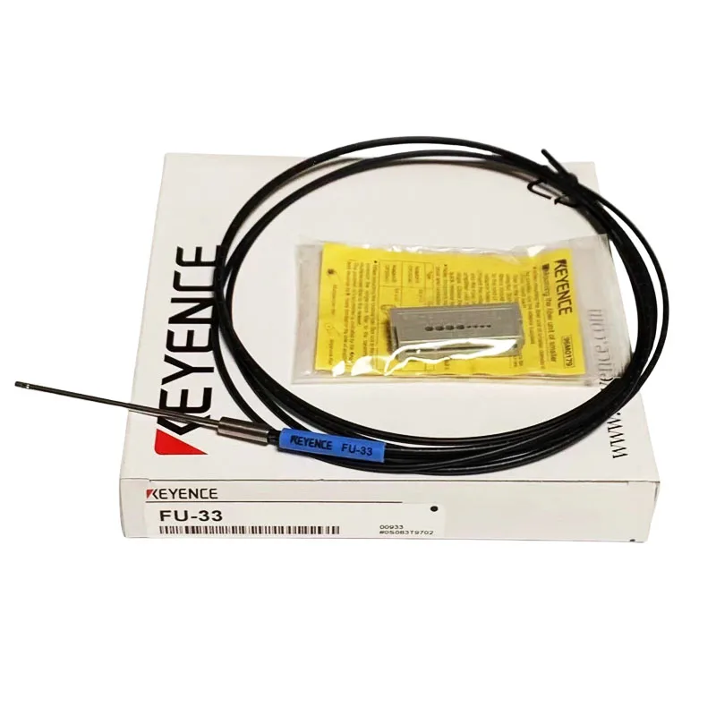 FU-33 New Original KEYENCE Side-sensing diffuse reflection fiber optic sensor