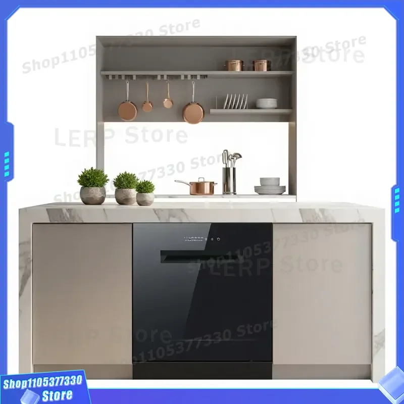 High Quality Fully-Integrated Built-in Dishwasher 12+1 Sets Triple Disinfection Home Automatic Dish Washer Machine
