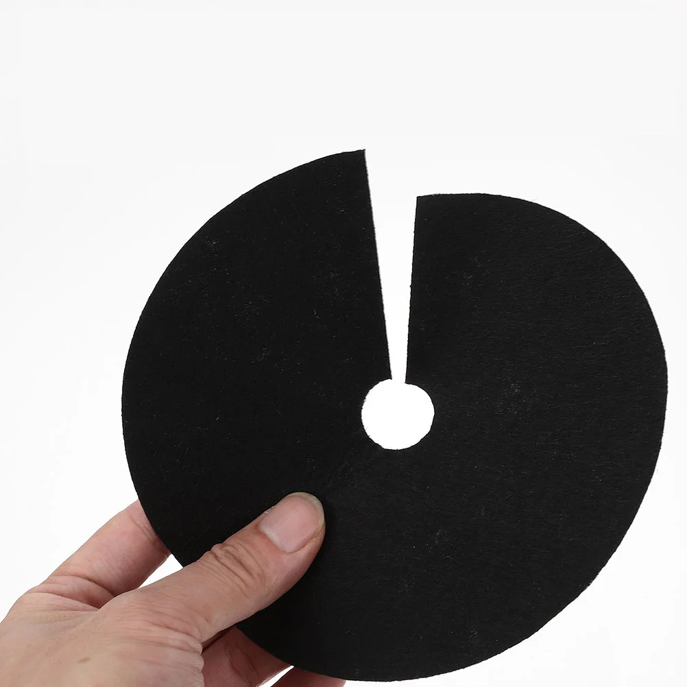 30pcs Tree Base Cover Root Barrier Non Woven Fabric Tree Root Control Mat Barrier Sheet Non Woven Tree Cover Rings Plant Protect