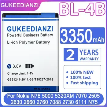 Mobilní baterie pro Nokia BL-4B BL-4D BL-4C BL-4CT BL-4U BL-5B BL-5BT BL-5C BL-5CT BL-5J BP-5M BP-6X BL-6Q BLC-2 BLD-3 BLB-2 10 nejlepší prodej Nokia 6120 Classic - №8