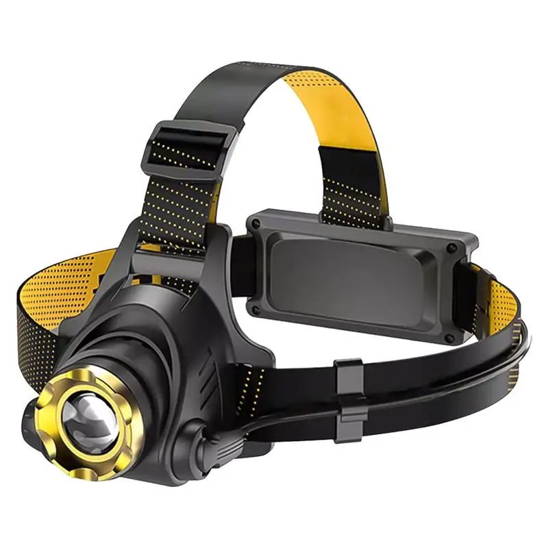 

Headlamp Flashlight Head Flashlight For Adults Portable Rechargeable Waterproof 90 Flexible Angle Camping Headlamp & Spotlight