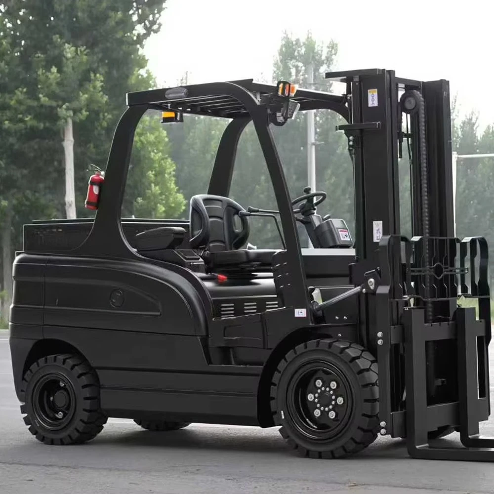 Brand New Forklift Truck 3- 4 ton Electric Forklift Battery Forklift for Warehouse Logistics