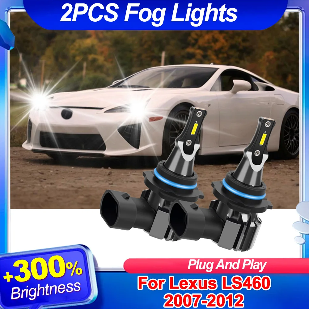 

9006 HB4 Высокояркая противотуманная фара Мини 1:1 Дизайн Противотуманная фара 6000K Белый 12 В Для Lexus LS460 2007 2008 2009 2010 2012