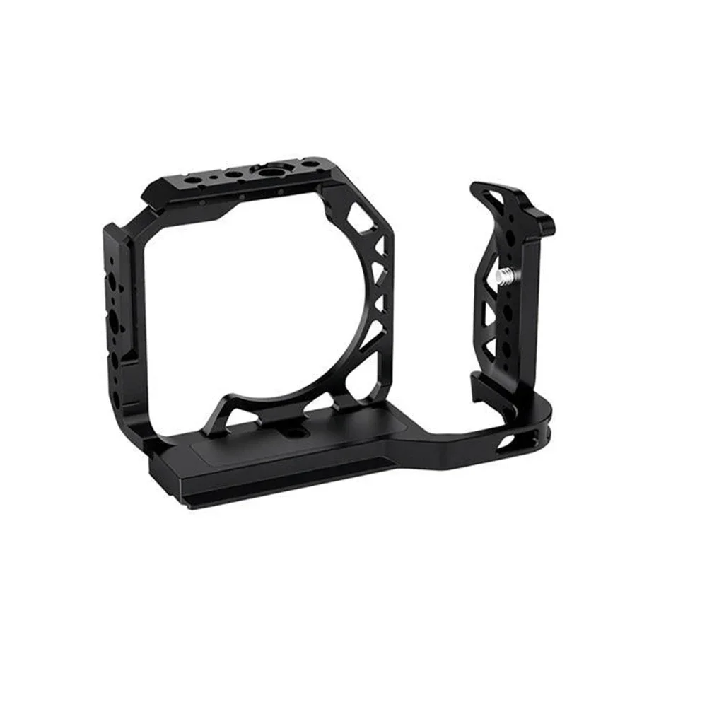 Camera Cage for Canon R6 Mark V Metal Expansion Protective Frame for Mirrorless Camera Live Streaming Video Shooting Photography