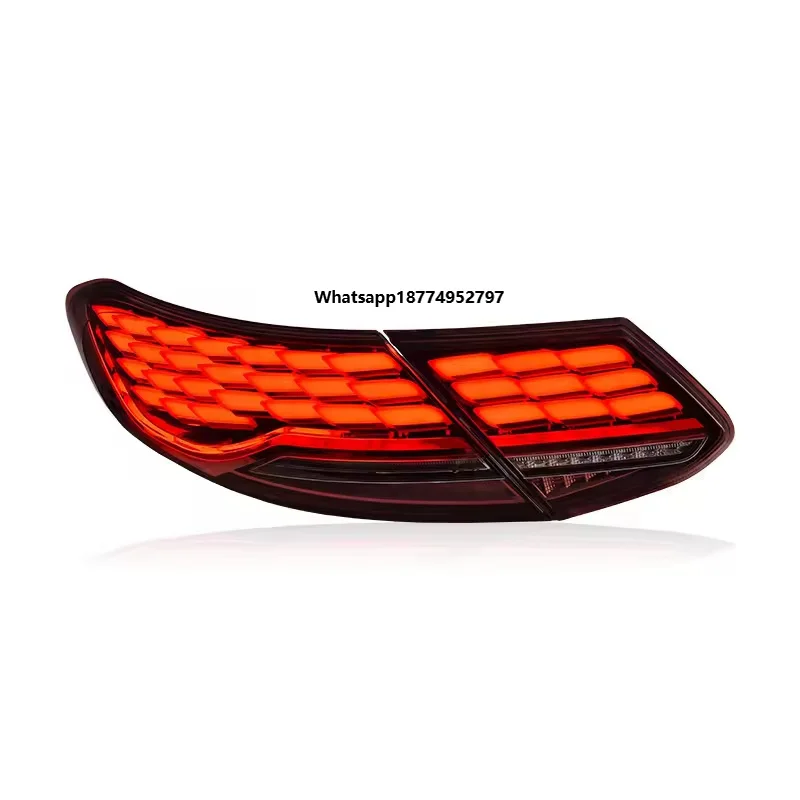 Car Styg Lamp for  C-class Coupe W205 LED Tail Light New Design DRL Brake Reverse Auto Accessories Red Lens