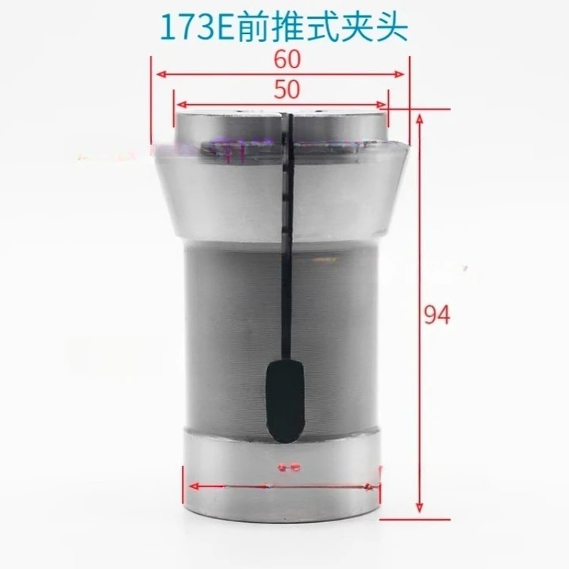 DIN6343 F48 173E Collet  CNC Lathe Front Push Spring Steel High Precision Chuck Round Hole