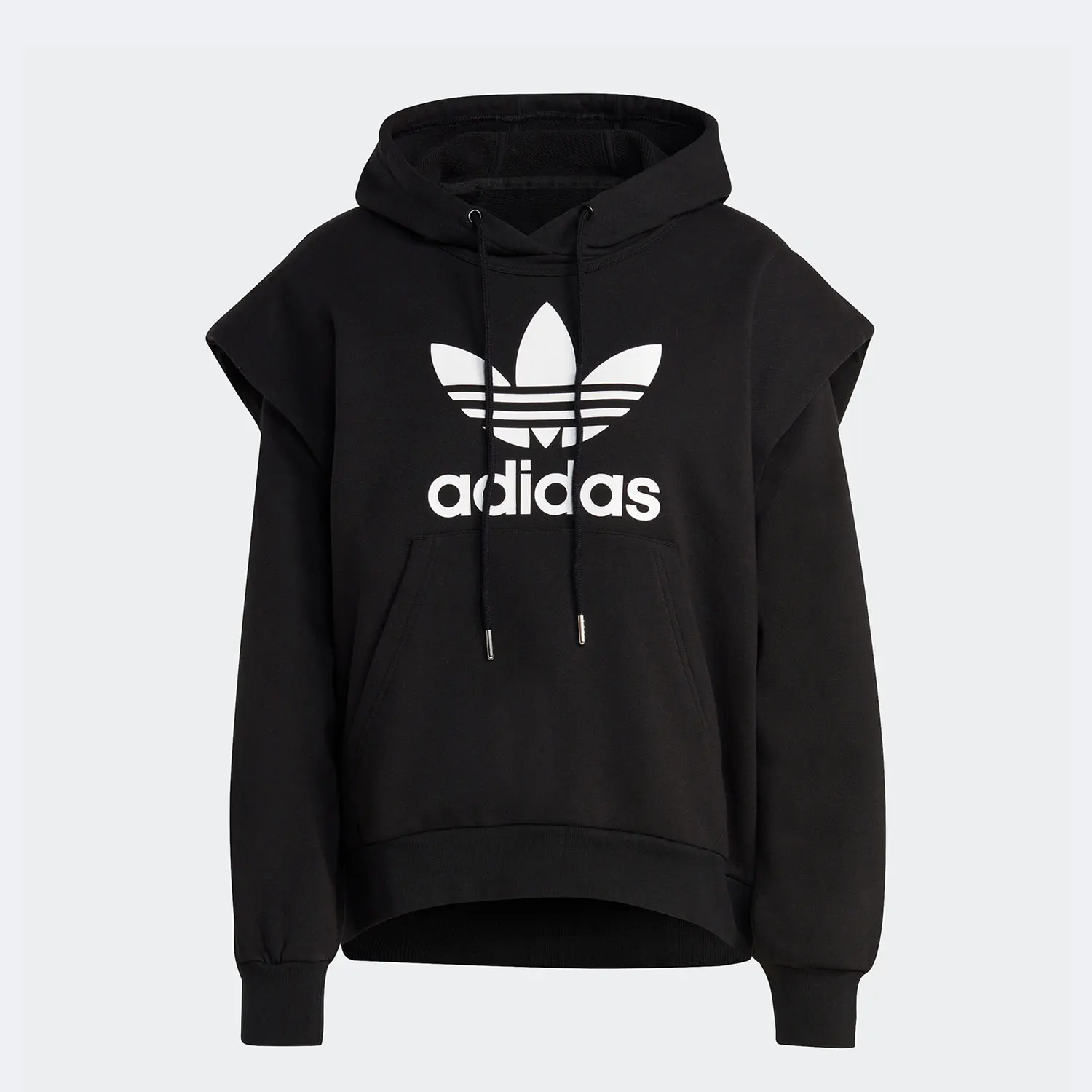 

Женская повседневная спортивная толстовка с капюшоном Adidas Authentic Trefoil IC5576