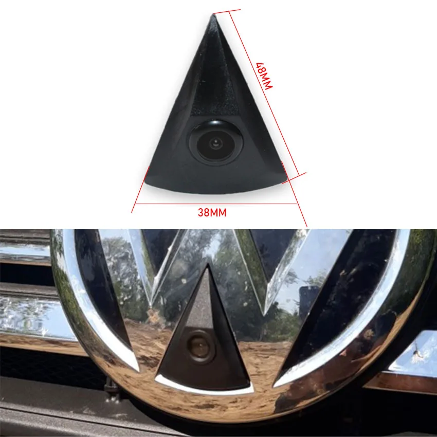 Car Front View Logo Grill Camera For Volkswagen Transporter T3 T4 T5 T6 2003~2016 2017 2018 2019 2020 Full HD CCD Accessories