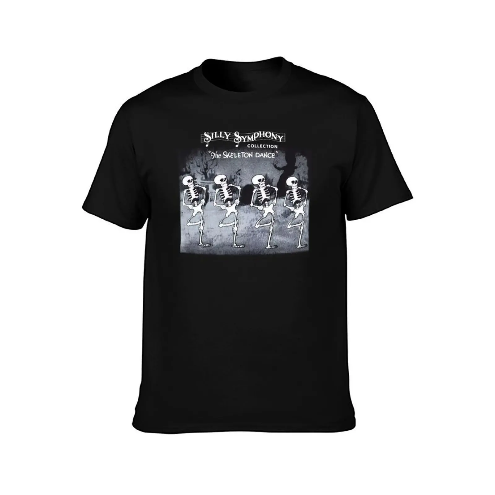 The Skeleton Dance T-Shirt Active Wear Sports for Men T-Shirt