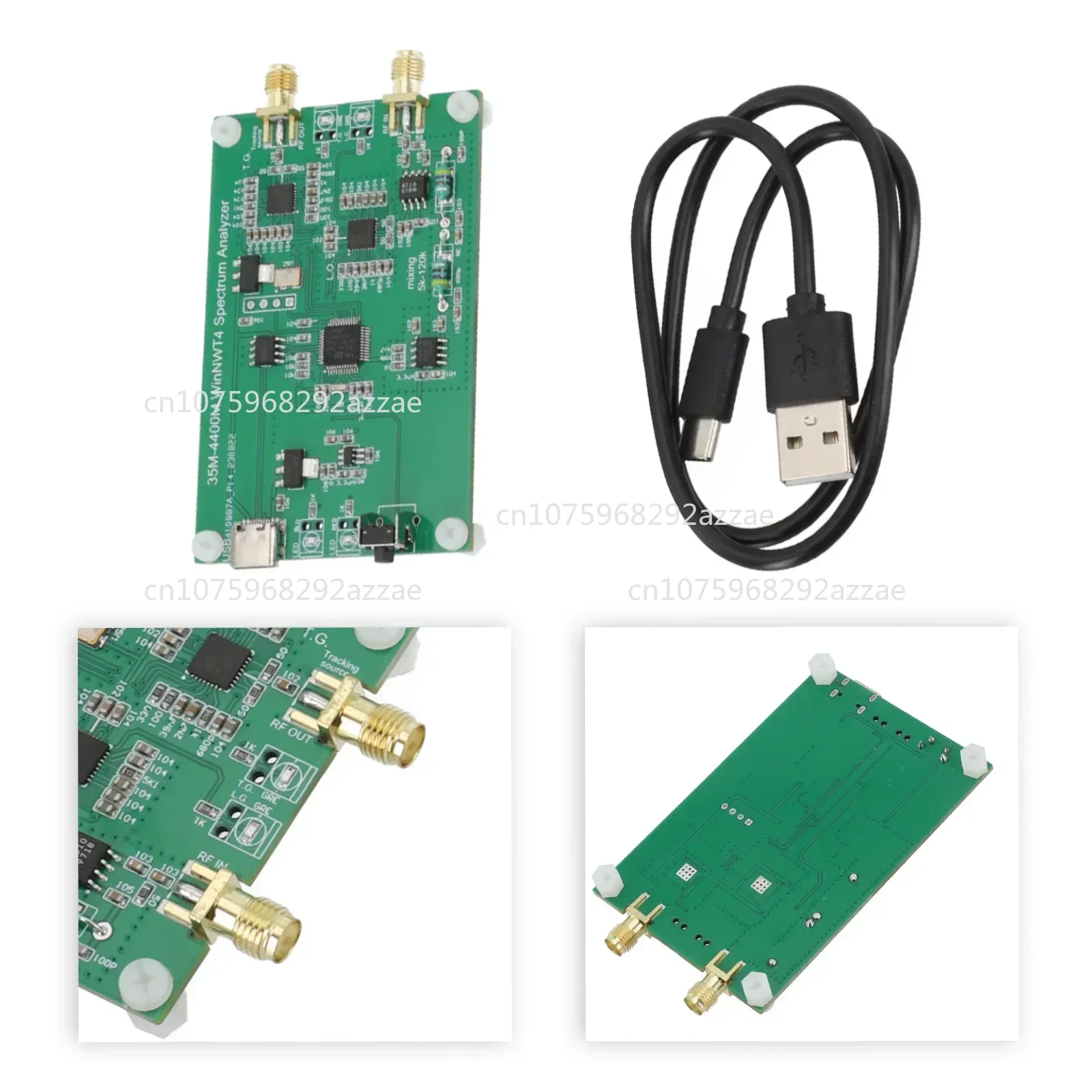 

USB LTDZ_35-4400M Spectrum Signal Source Analysis Module Type-C Bare Board PCB