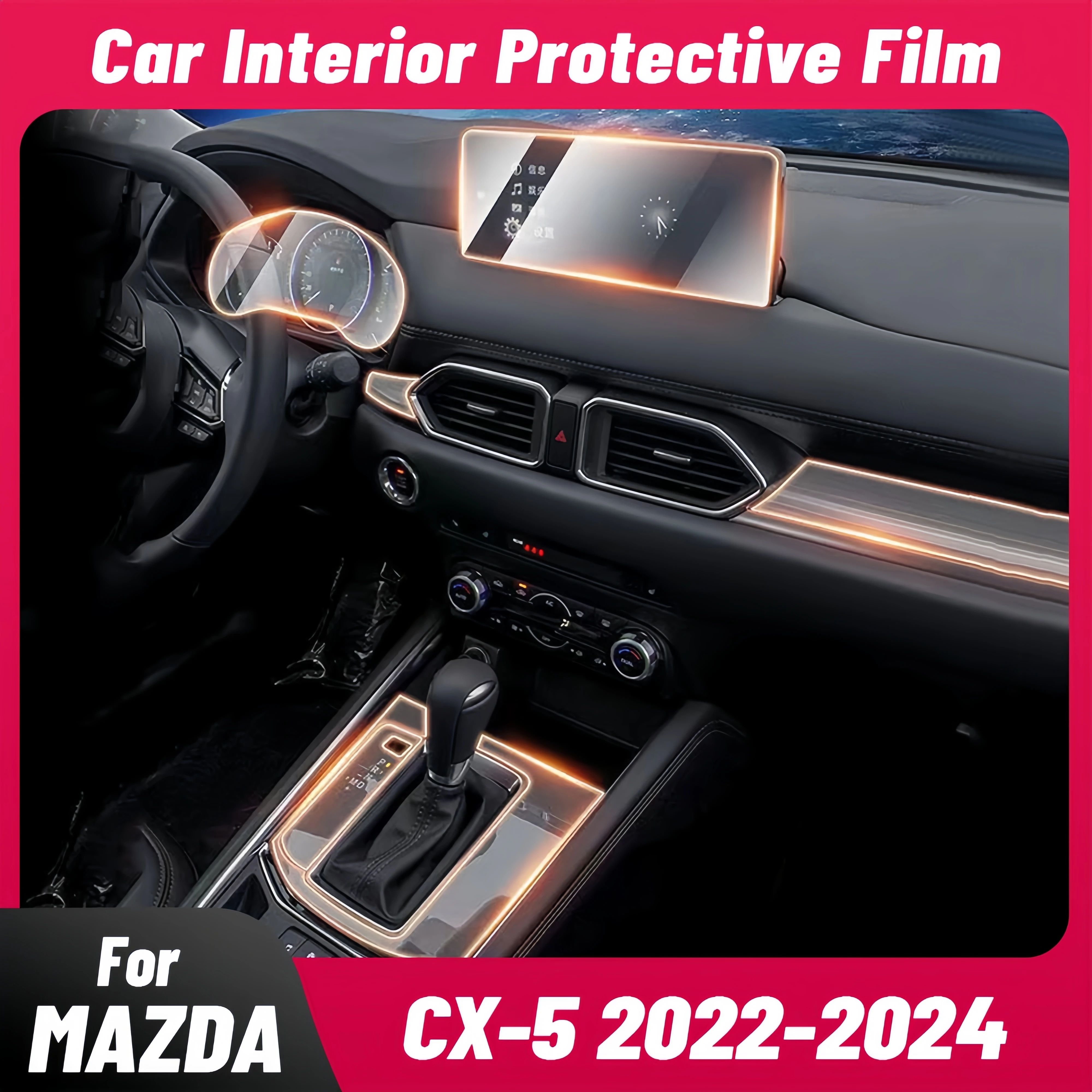 pelicula-protetora-tpu-anti-riscos-para-painel-de-navegacao-e-console-central-interno-de-carro-mazda-cx-5-2022-2023-2024-adesivo