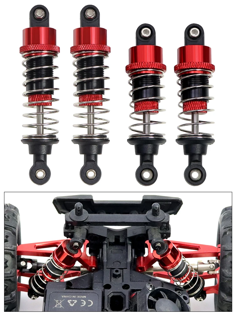 MJX Hyper Go 1/16 16210 16209 16208 Stoßdämpfer vorne hinten hydraulische Stoßdämpfer RC Auto Lagerraumteile 16500R 16510R