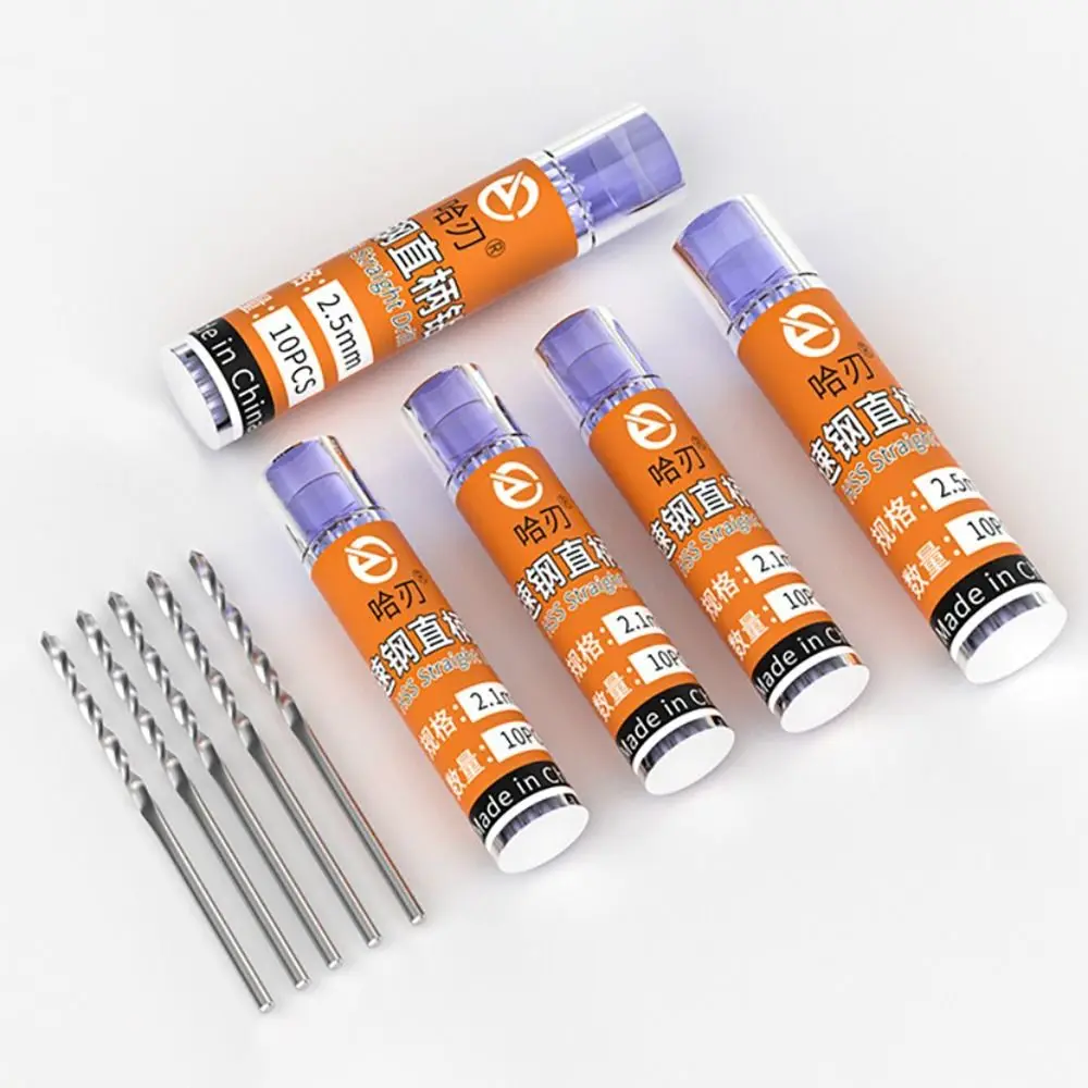 Multifunctional Straight Shank Drill Bit Mini High Speed Steel HSS Bit Twist Drill Bit Wood