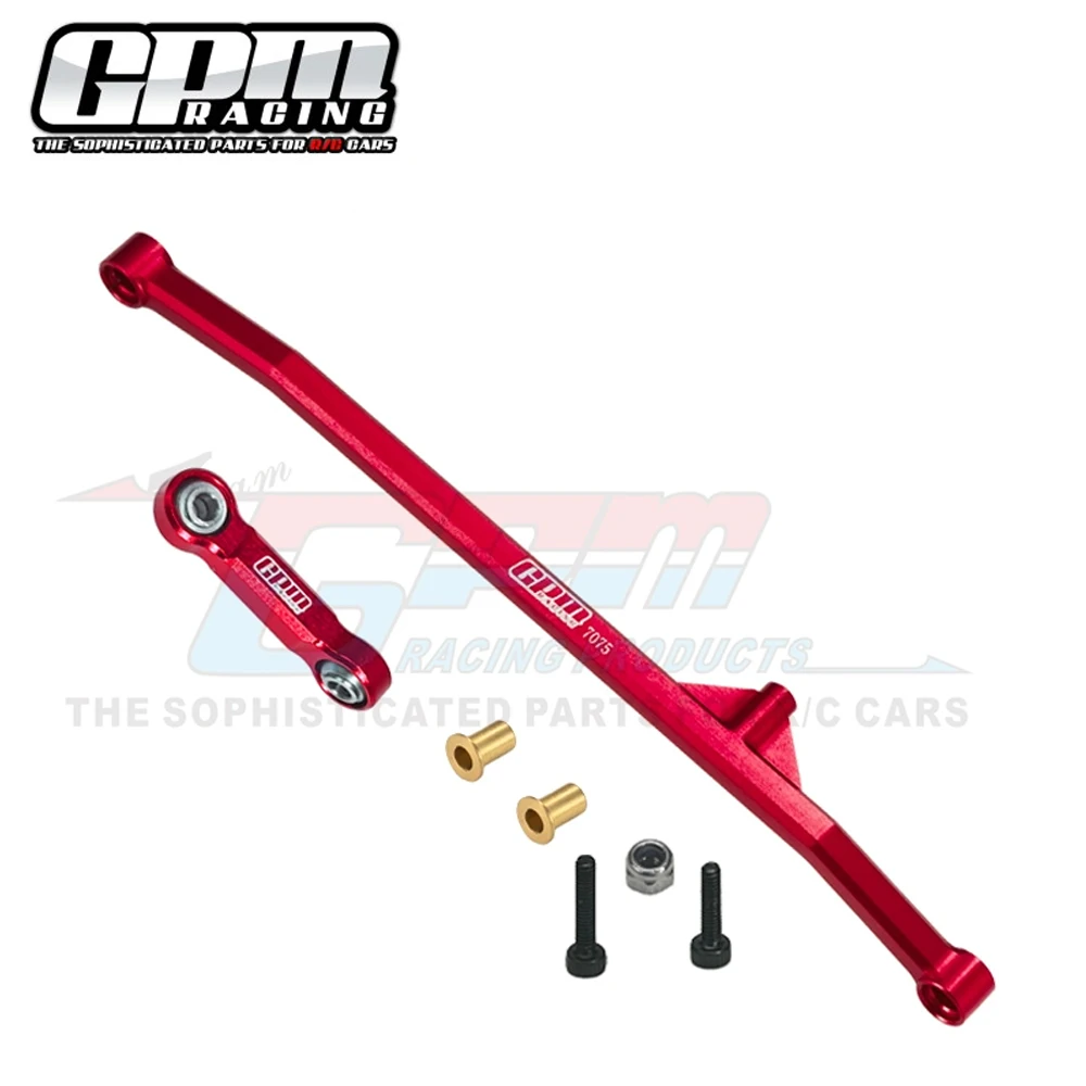 

GPM Metal Aluminum 7075 Steering Tie Rod and Drag Link LOS211051 For Losi 1/18 Mini LMT 4WD Monster Truck LOS01026 Upgrade Parts