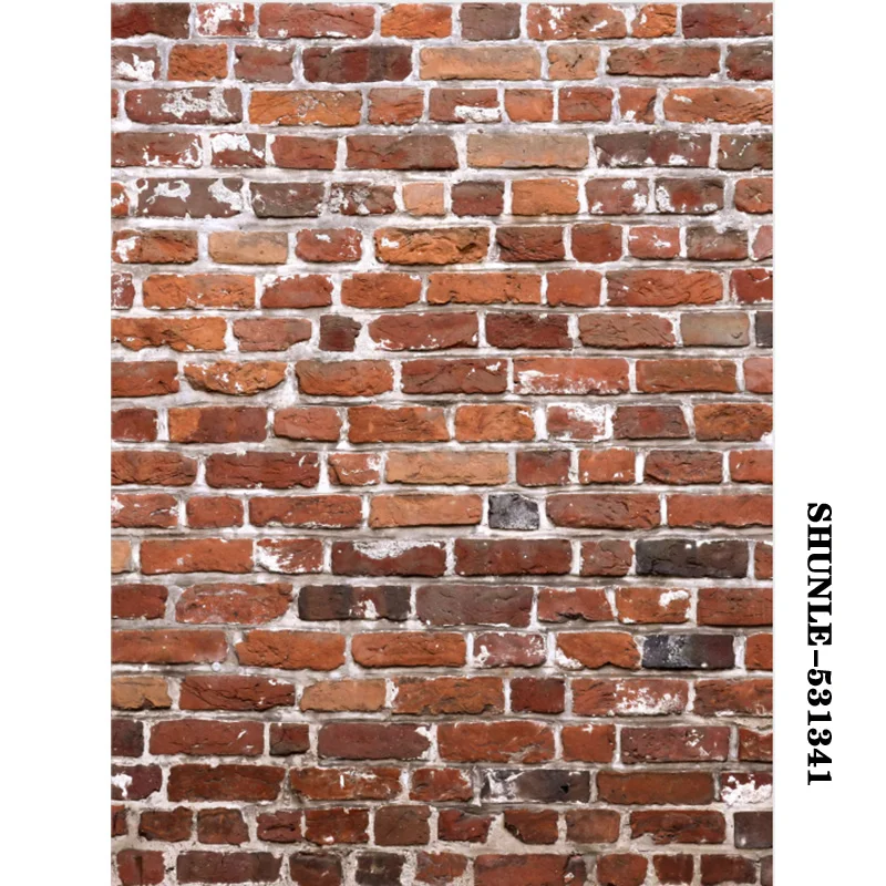 Art Fabric Grunge Vintage Photography Backdrops Brick Wall Portrait Festival Background For Photo Studio YXX-99