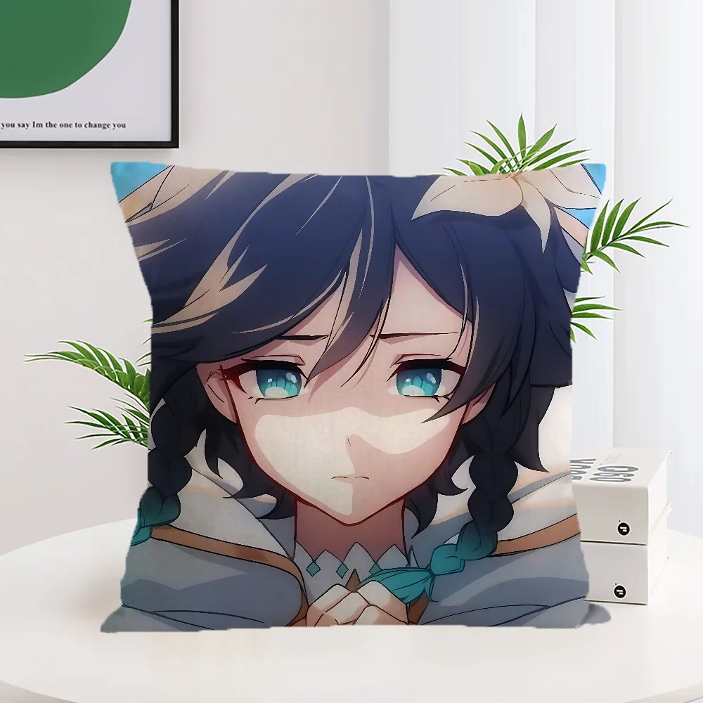 غطاء وسادة مزخرف للمنزل والديكور من جينشين إمباكت فينتي لوسائد النوم وسائد تزيين الغرفة #5