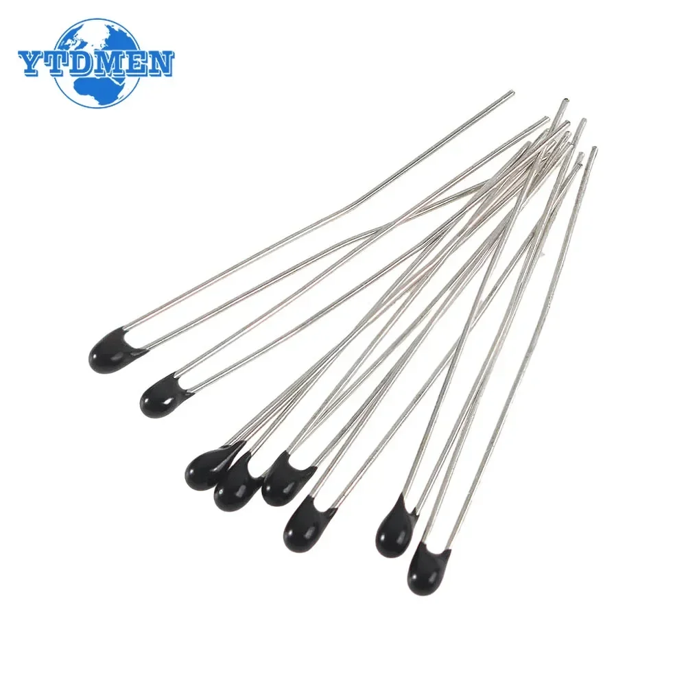 20PCS MF52AT MF52 NTC Thermistor Thermal Resistor 1K 2K 3K 4.7K 5K 10K 20K 47K 50K 100K OHM 3590 5% Resistance Kit