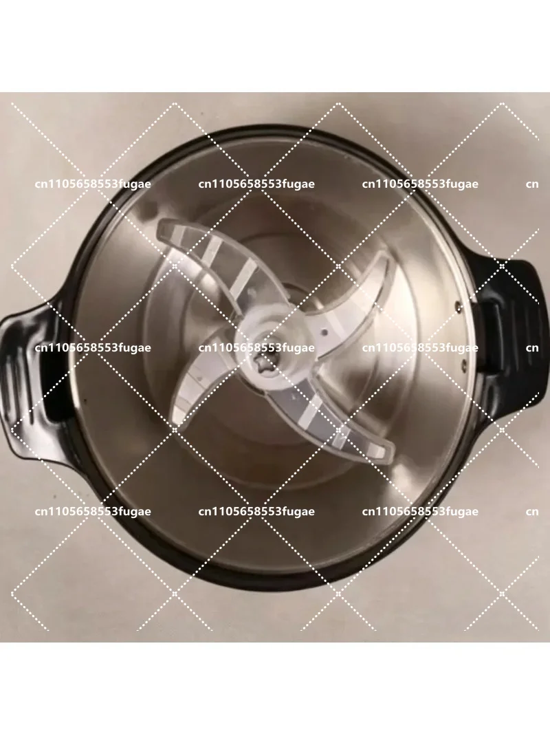 Stainless Steel Cassava Plantain Yam Food Processor, 6L Household Kitchen Pounder