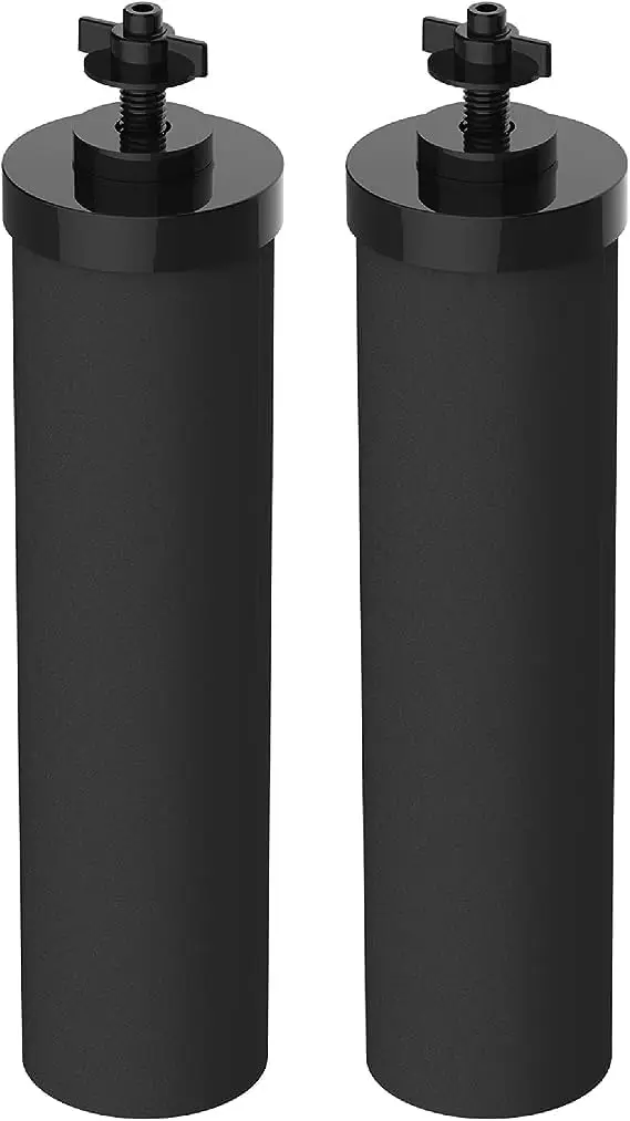 

Сертифицированный фильтр для воды NSF/ANSI 42 и 372, замена для систем Berkey Gravity, упаковка из 2 штук