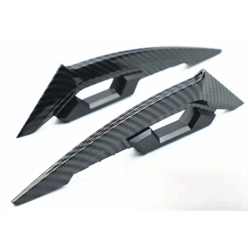 

1 пара спойлера с фиксированным ветровым крылом, набор аксессуаров для мотоцикла 250 обтекающих сут для аэродинамических крылышек, передняя сторона мотоцикла