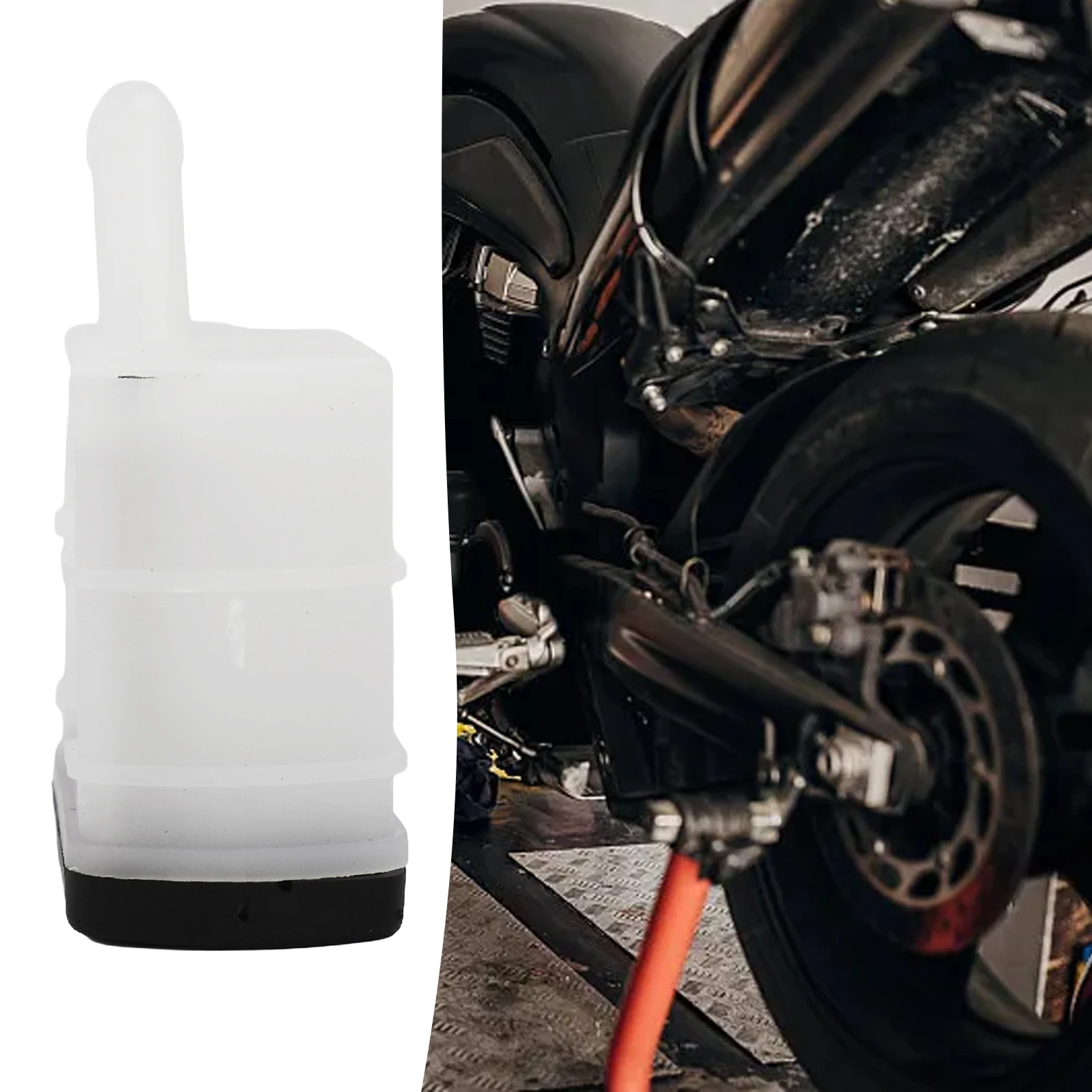 1pcs Rear Brake Master Cylinder Reservoir Cup Motorcycle Brake Fluid Reservoir Tank Oil Cup For Honda For For Suzuki