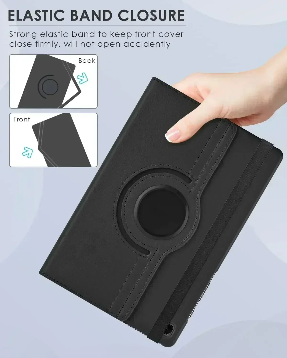 Funda giratoria 360 para Huawei Honor Pad 9 12,1 pulgadas 2024 funda con soporte Funda de cuero PU para Honor Pad 9 HEY2-W09 funda de HEY2-W19