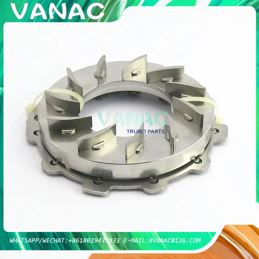 Turbo Nozzle Ring For Ssang-Yong Actyon Kyron 2.0 Xdi 104Kw 141HP D20DT 2006 761433 A6640900780 761433-5003S A6640900880 GT1549V