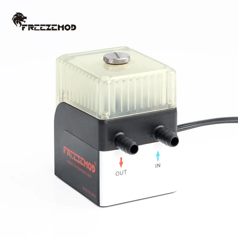 FREEZEMOD water cooler 12V integrated water tank pump ceramic bearing pagoda mouth 2022 models.  PUB-12BT