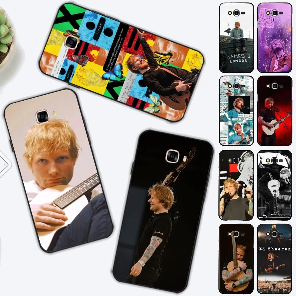 E-Ed Sheeran UK Singer Phone Case For Samsung J 7 plus 7core J7 neo J6 plus prime J6 J4 J5 Mobile Cover