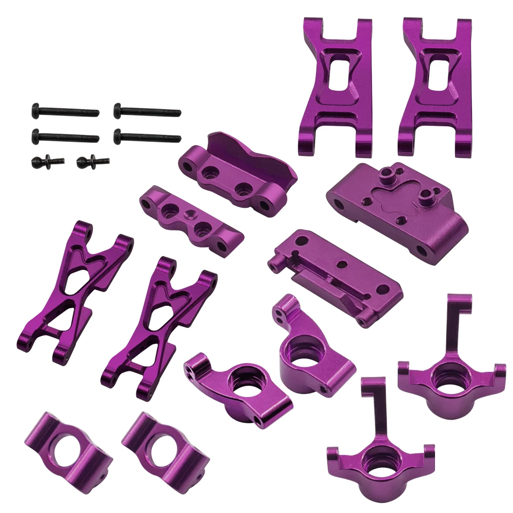 Stuurknokkels C Hubs Ophangarmen Schot Voor Losi Micro b t Upgrades Onderdelen 1/24 Accessoires Rc Auto