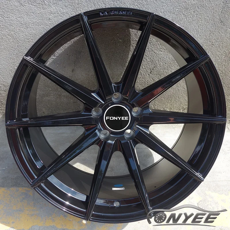 F5010608 Fonyee alloy wheel auto popular 20 inch 9/10/11j 5 holes 5X112 5X120 quality black bronze silver car rim in stock