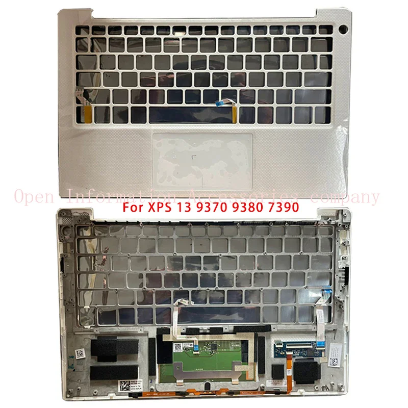 

Новый оригинальный запасной аксессуар для ноутбука Dell XPS 13 9370 9380 7390, упор для рук/сенсорная панель, черный, белый цвет, США, Великобритания, JP