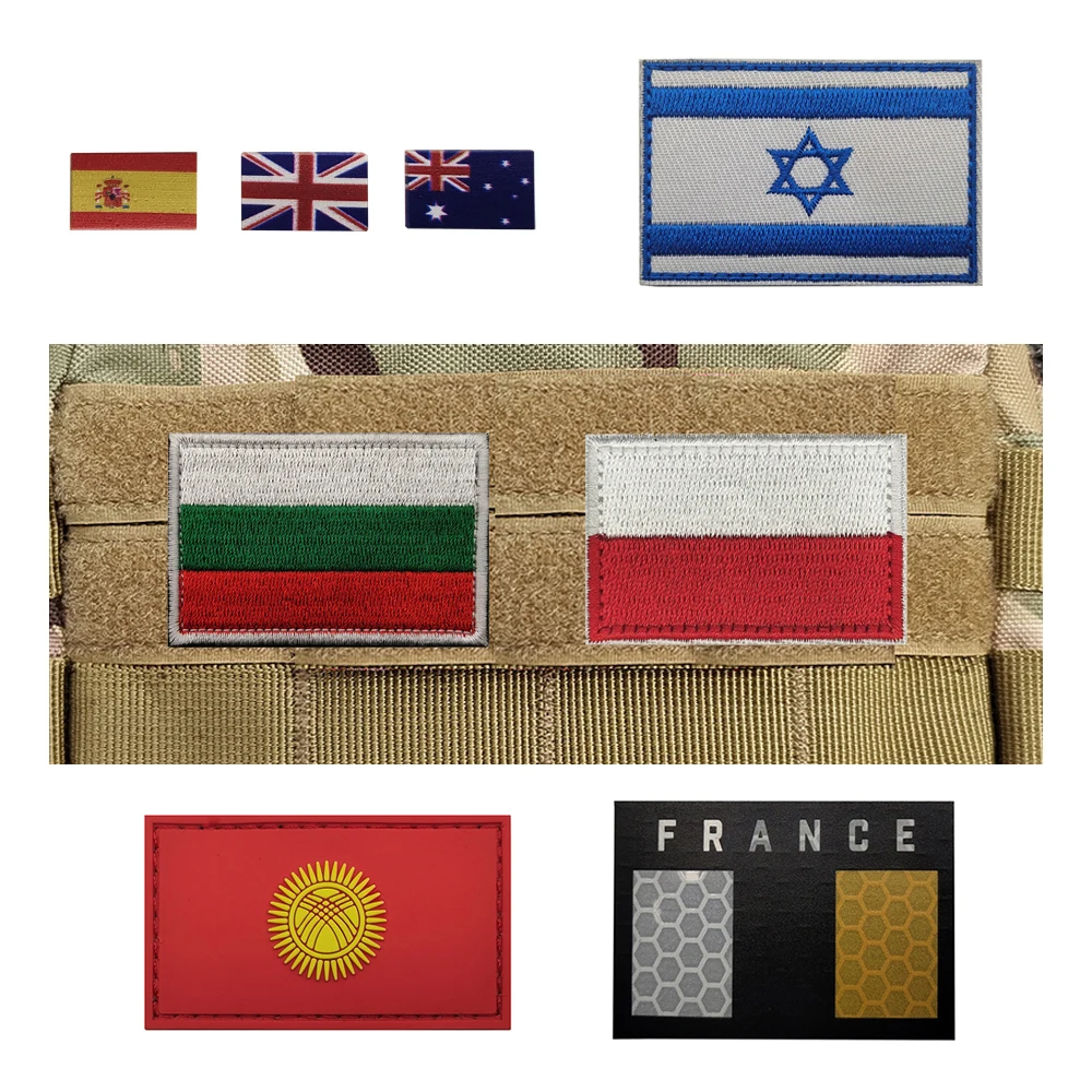 Embroidery In Australia - Small Size USA Israel Germany Spain
