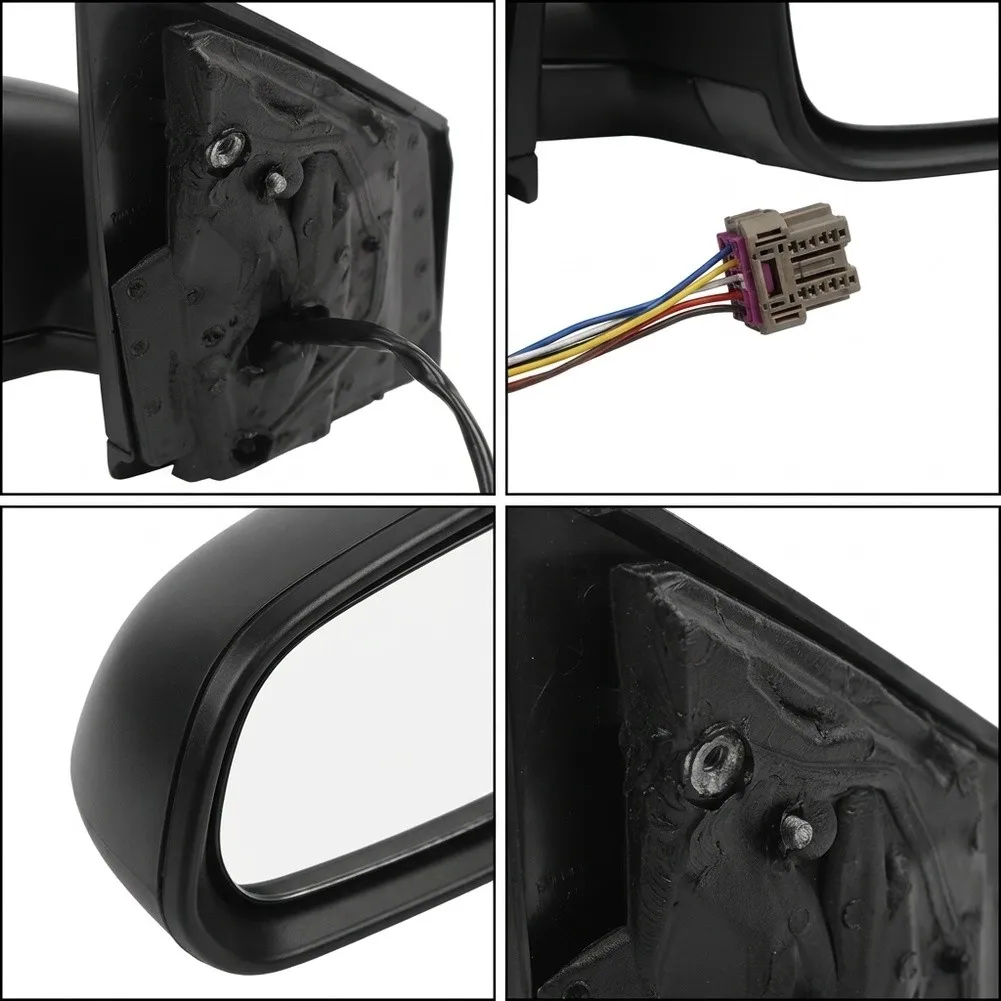 For POLO 2005-2008 LHD Left Rearview Mirror with Power Adjustment Heated Glass Turn Signal Lamp 27x21x17cm 7 Wire