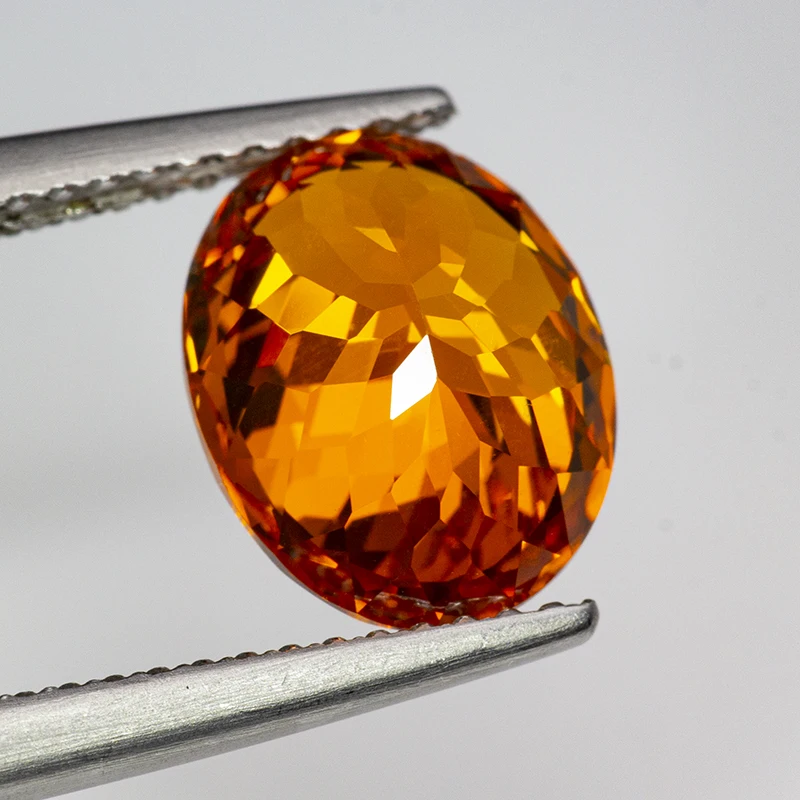 New Partschinite Oval 100 Faceted Cut Cubic Zirconia Lab Zircon CZ 4K Cutting 5A+ Quality for Jewelry Making