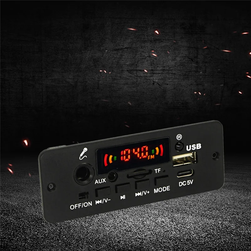 2-Kanal 5W Auto Lautsprecher Verstärker Digital Verstärker Audio Board 5V Power Bluetooth Audio Verstärker Bord für Auto