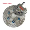 モーターサイクルおよびスクーター用ブレーキポンプアダプターブラケット、ブレーキキャリパー、CNC、200mm、220mm、57mm、70mm、ヤマハ、アペックス、bws、rsz 6