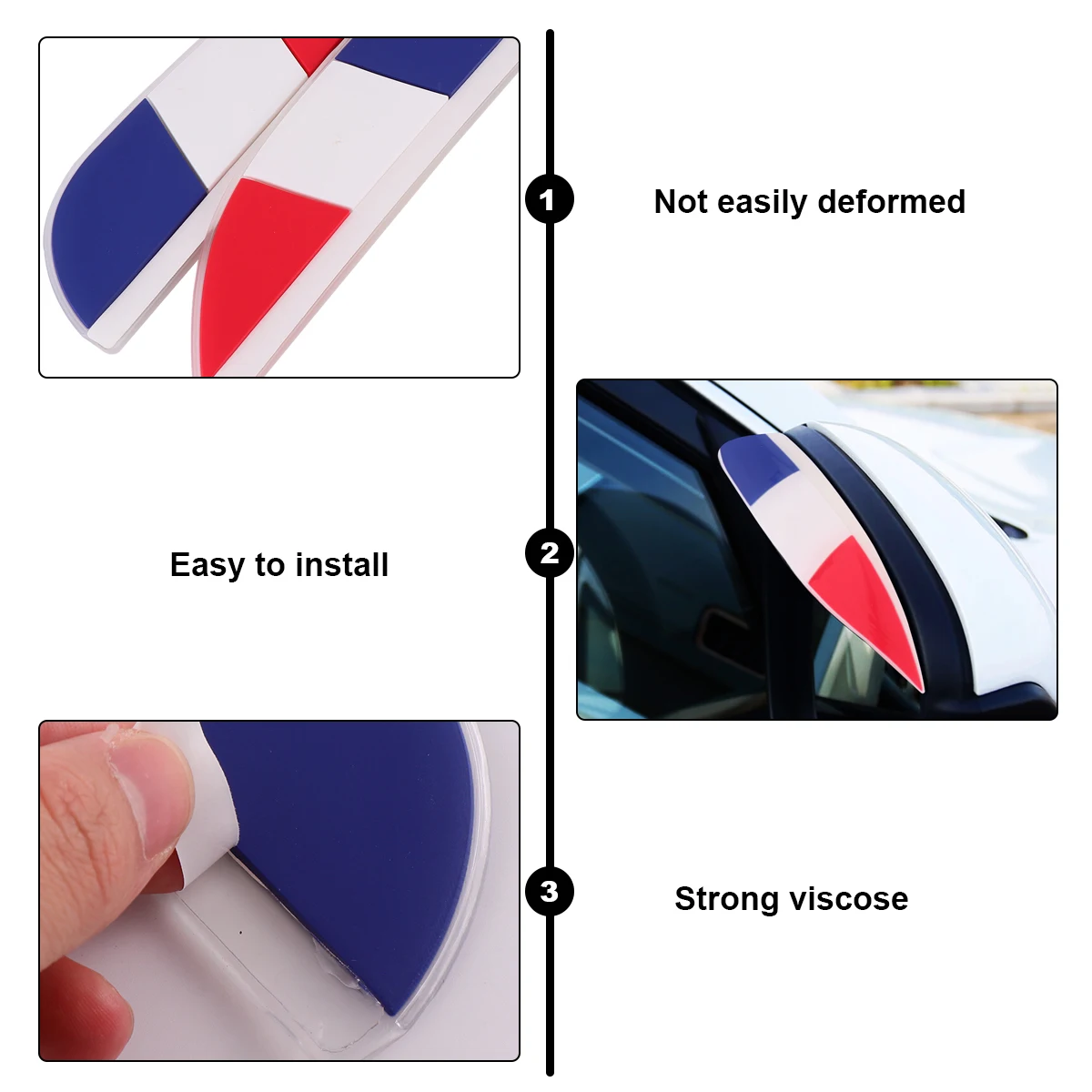 

Rearview Mirror Rain Shield Waterproof Visor for Cars SUV Trucks Clear Driving Snow Protection Anti Scratch Side
