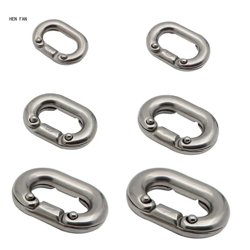 

1Pc Connectings Steels Ship Anchors Chain Link Quality Chain Link Connector M89D