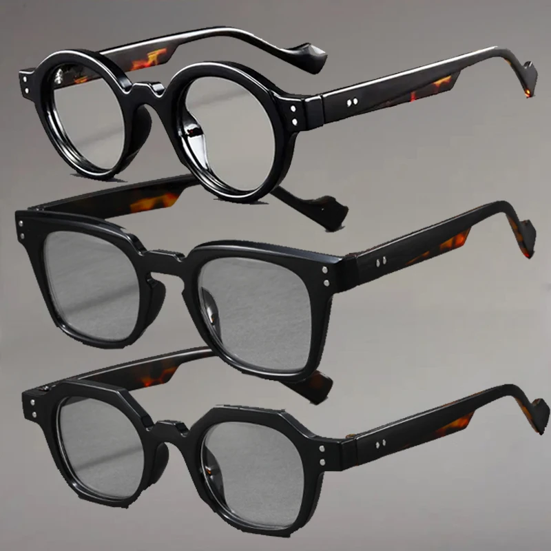 Paquet de 3 lunettes de lecture en écaille de tortue noire, disponibles en différentes formes, adaptées aux personnes d'âge moyen et âgées à porter
