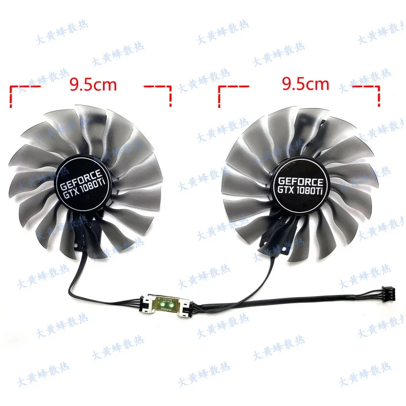 New Original for PALIT MAXSUN GEFORCE GTX1070 GTX1080 GTX1080ti Graphics Video Card Cooling Fan FD10015H12S GAA8S2U