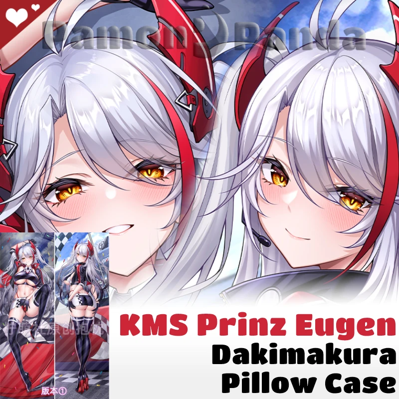 

KMS Prinz Eugen Dakimakura Azur Lane Game Сексуальная наволочка, обнимающая наволочка отаку, наволочка для всего тела, домашний декор постельного белья