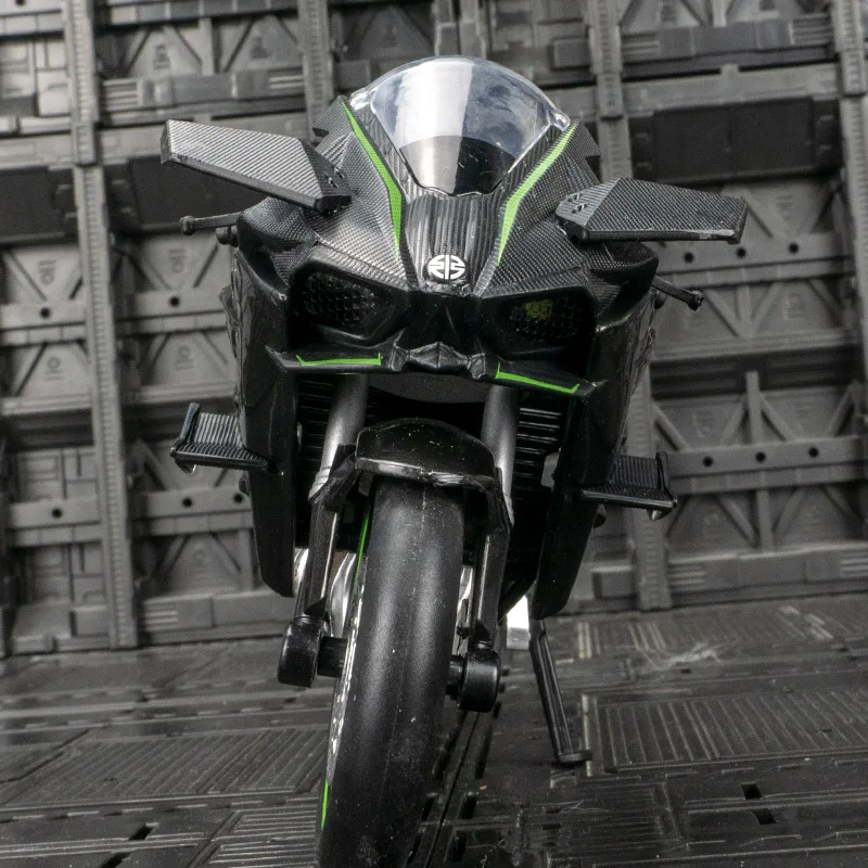 

CCA 1:12 Kawasaki H2R motorcycle model suitable for collection and can be given as a birthday gift to friends