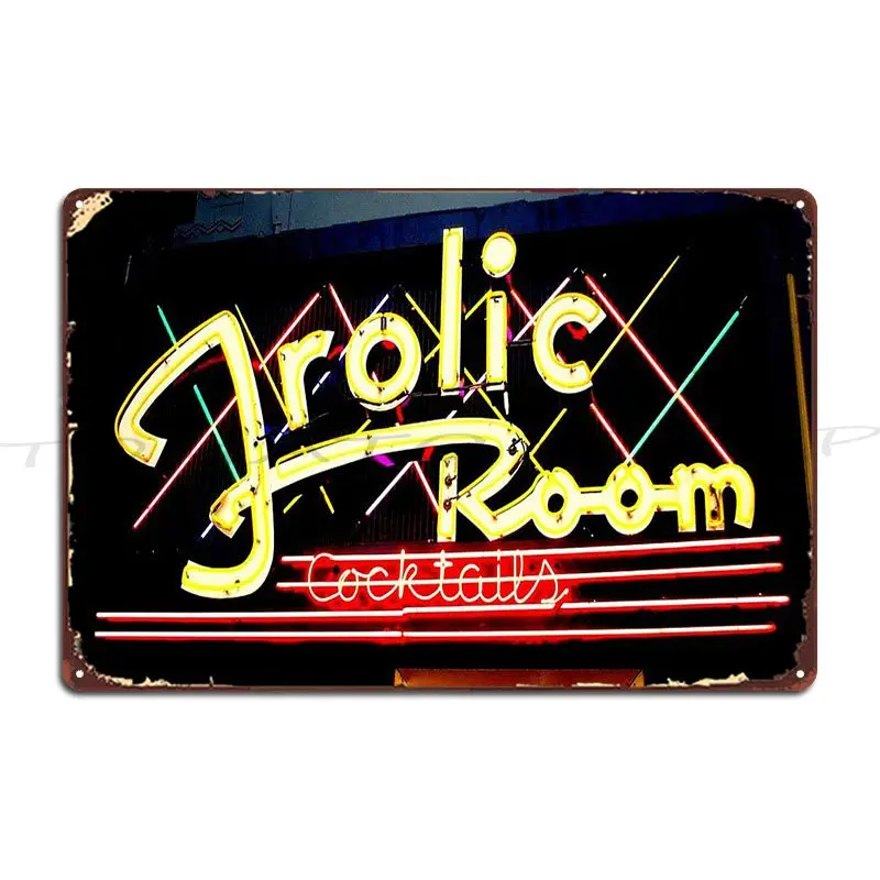 Frolic Room Metal Plaque Poster Cinema Wall Custom Create Club Customized Tin Sign Poster