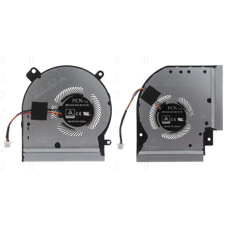 

ZZZZ Laptop CPU GPU Radiator DC12V 1A 4 pin 4-wires for ROG Strix GL504 GL504G