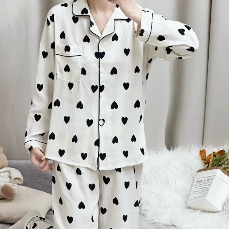 

Женская одежда, пижамы, брюки с длинными рукавами, сезонный хит-продукт, новый продукт для дома, на открытом воздухе, удобный, сохраняющий тепло, Kawaii