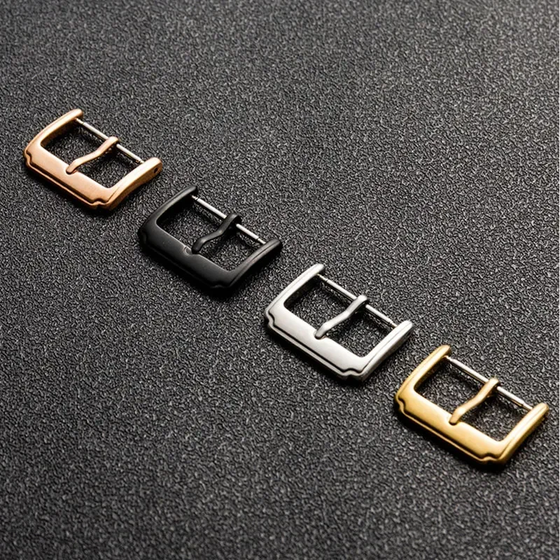 ステンレス鋼時計ベルトバックル、時計アクセサリー、時計部品、革ピンバックル、DIY